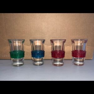 Set of 4 shot glasses